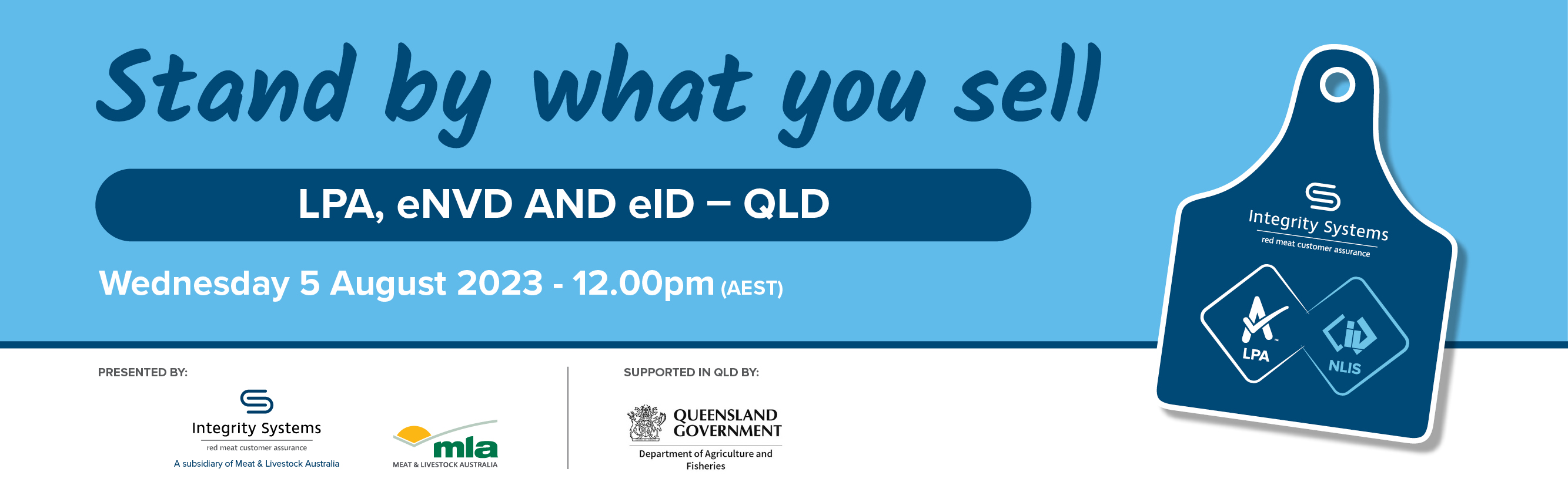 Join our webinar: Can you Stand by What You Sell? | QLD