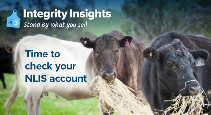 Time to check your NLIS account