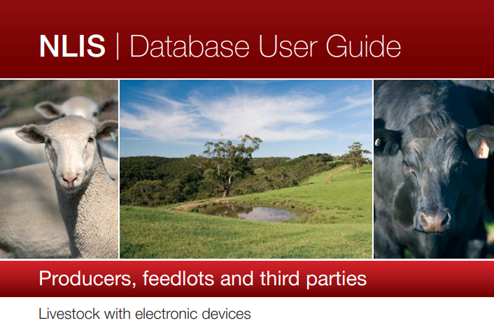 NLIS database user guide for feedlots