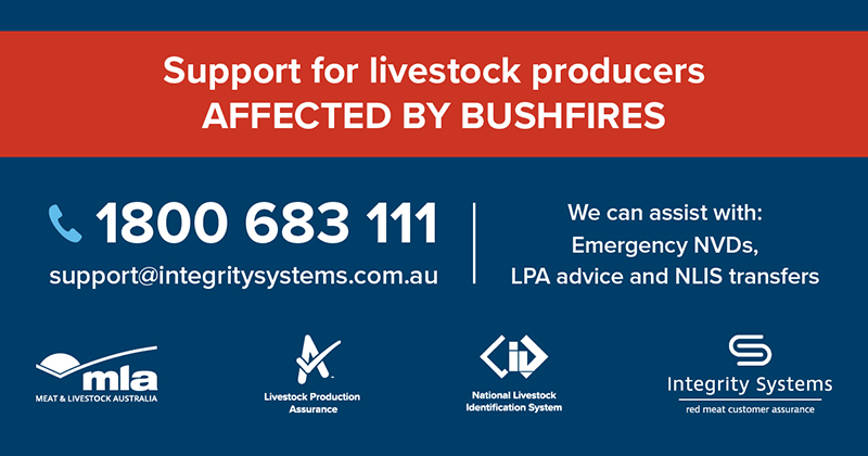 Bushfire support