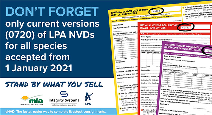 Changes to LPA NVDs this year
